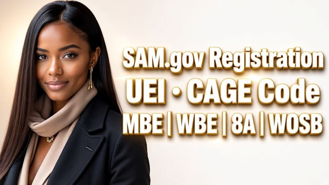 sam gov registration, uei, cage, mbe, wbe, dbe, 8a, wosb, sdvosb certification