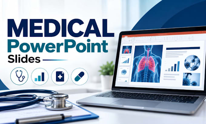 create medical powerpoint slides for clear visual communication in research use