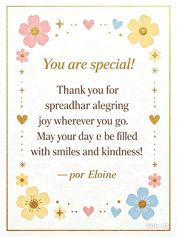 write messages and invite with love