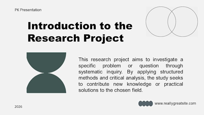 design research presentation slides in powerpoint