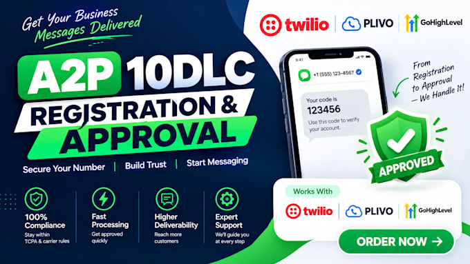 get your a2p 10dlc registration approved on twilio