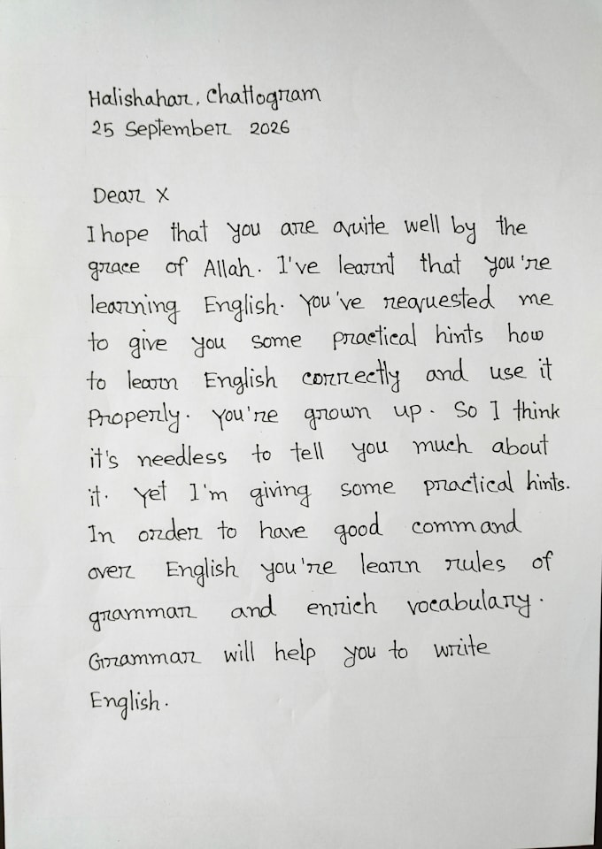 write anything with my beautiful handwriting