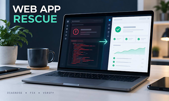 fix bugs and deployment issues in your react web app