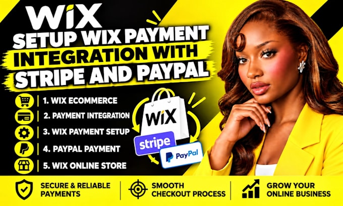 setup wix payment integration wix ecommerce checkout error fix stripe paypal