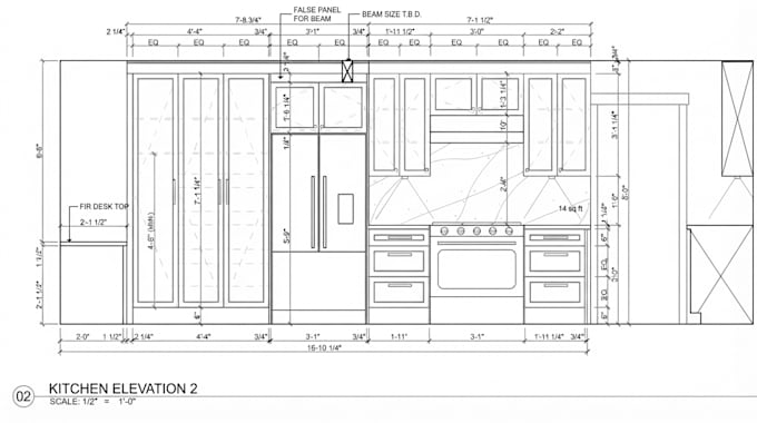 design kitchen cabinets, elevations and floor plans in 2020 design