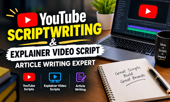 write professional explainer video scripts for your saas, tech or app product