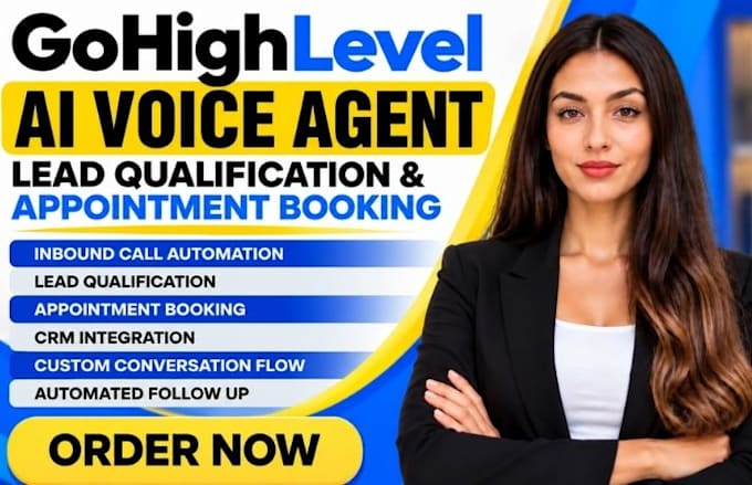 gohighlevel ai agents lead qualification automated follow up appointment booking