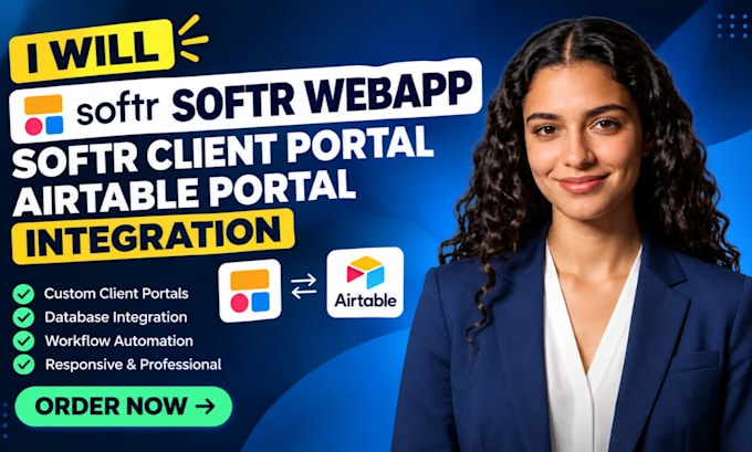 softr webapp softr client portal airtable portal integration