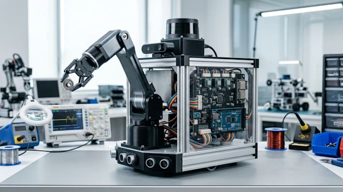 build custom robotics ai robots automation embedded firmware and pcb design