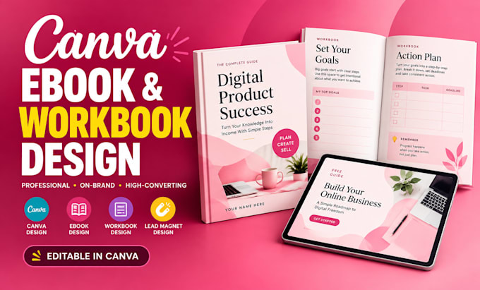 canva ebook canva design workbook design canva workbook canva ebook cover design