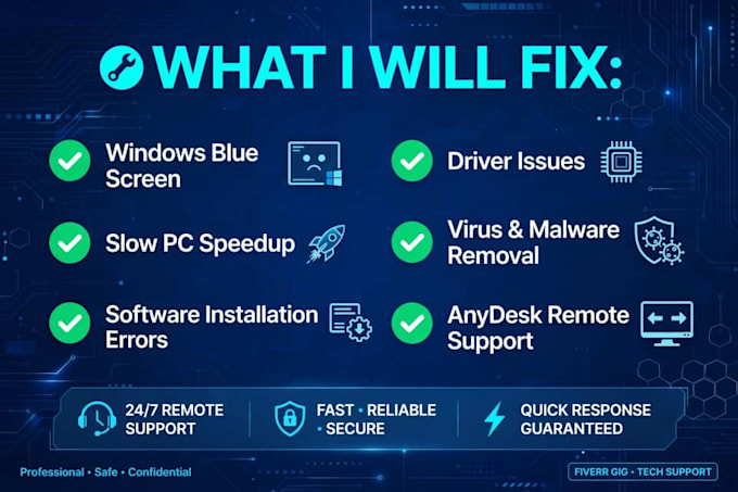 fix windows errors, software installation and troubleshoot your pc