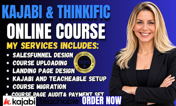 do complete kajabi website setup thinkific course upload teachable sales funnel