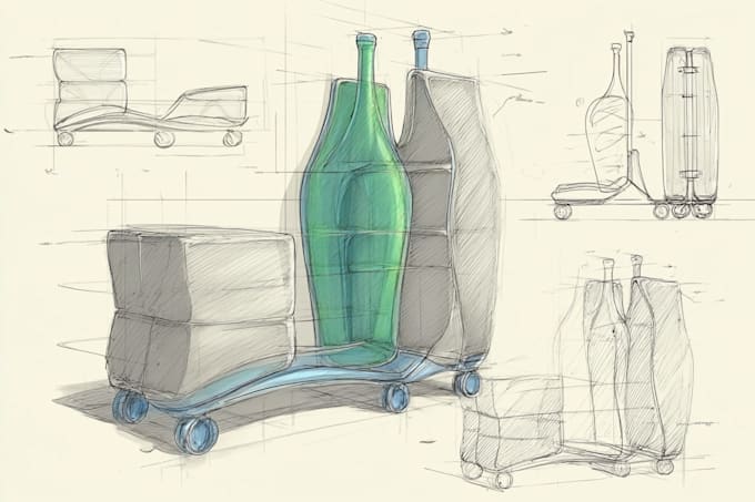 sketch and design your product design ideas