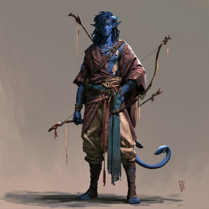 character art and dnd character art