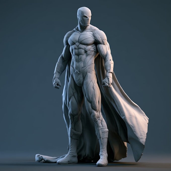 superhero character for comics