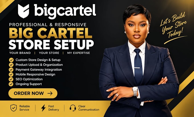 setup, fix big cartel, redesign big cartel, ecwid, big commerce shopify