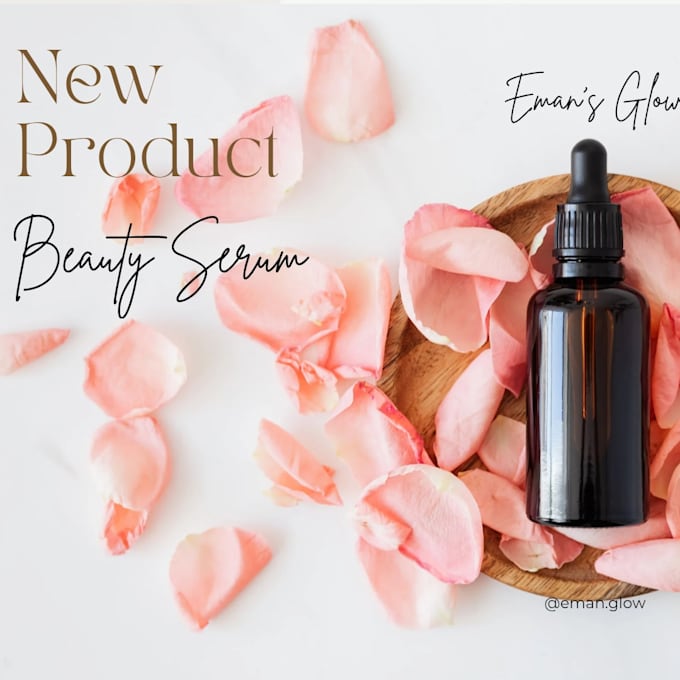 design aesthetic skincare and beauty instagram posts