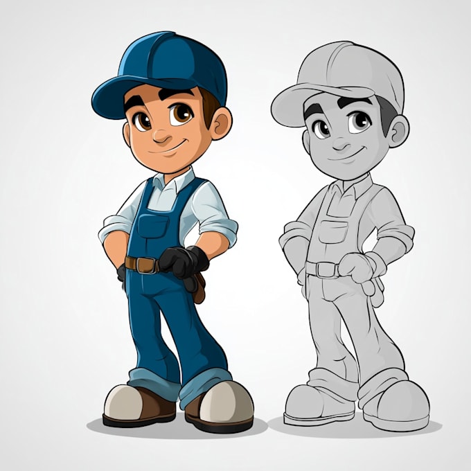 create a unique mascot character for your business