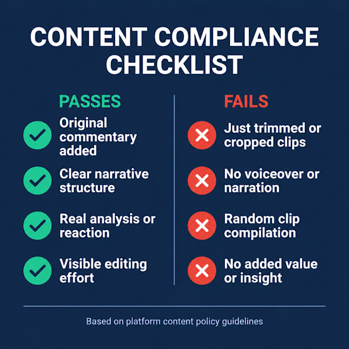 edit your reused content videos to fix youtube monetization