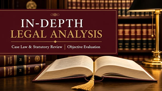 conduct in depth legal analysis and case evaluation for litigation