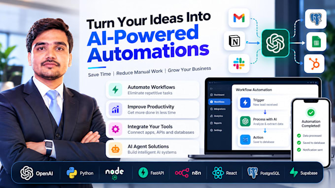 create openai integration and workflow automation solutions
