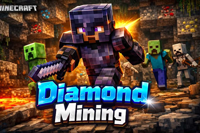 design horror minecraft thumbail