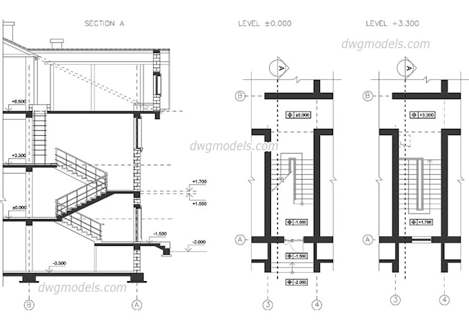 autocad 2d drafting, floor plans, and PDF to dwg conversion