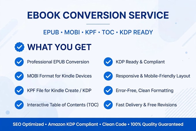 convert your PDF word to ebook