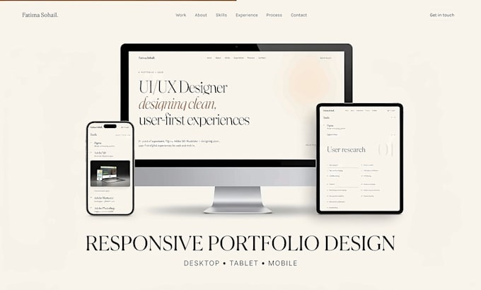 build a custom creative portfolio website