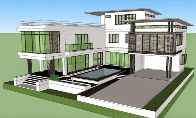 draft 2d cad floor plans architectural blueprints construction drawings sketchup