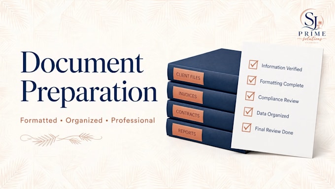 prepare, format and organize your documents professionally