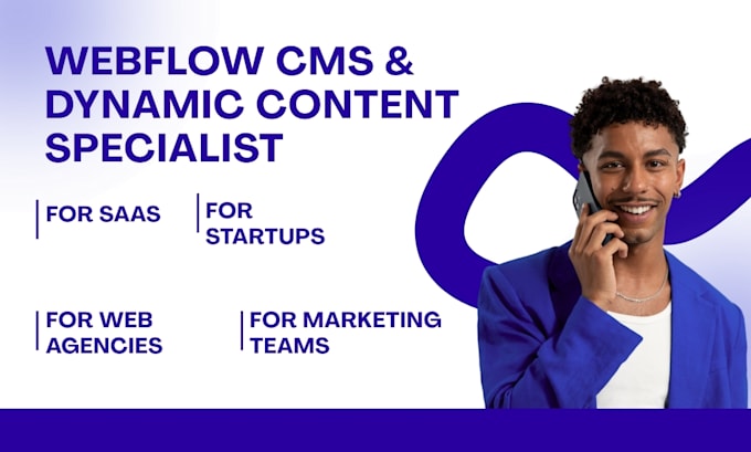 fix customize webflow cms collections dynamic pages for saas b2b companies etc