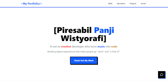 do a website development service
