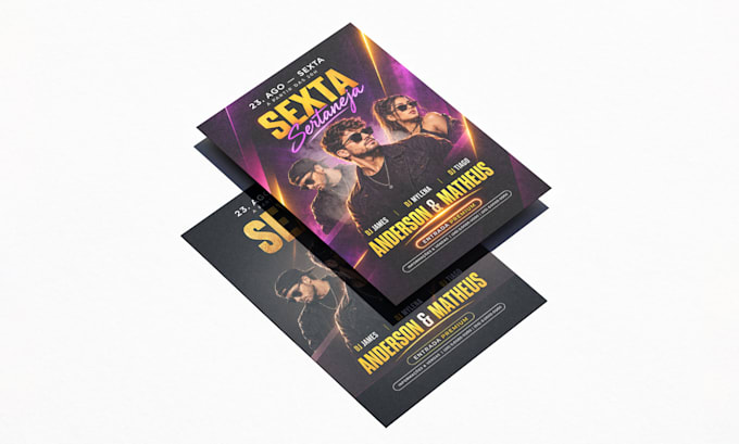design a professional flyer, postcards, and eddm postcards