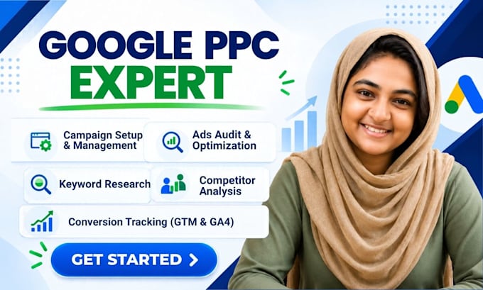 be your google PPC expert for campaign setup and optimization
