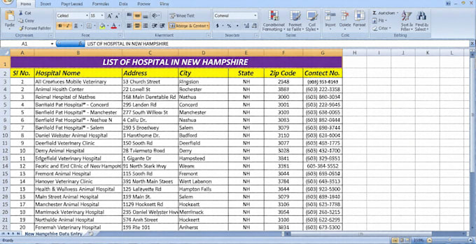do data entry, web research and excel copy paste work