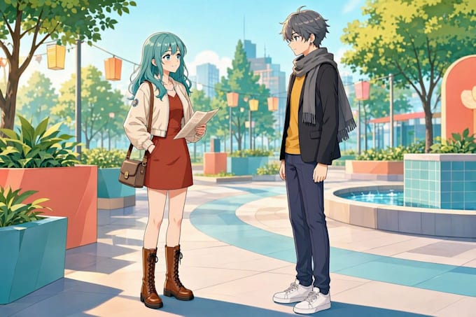 draw anime illustration character and fanart, pfp
