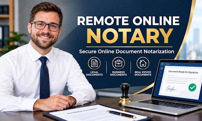provide remote online notary and notarization services same day