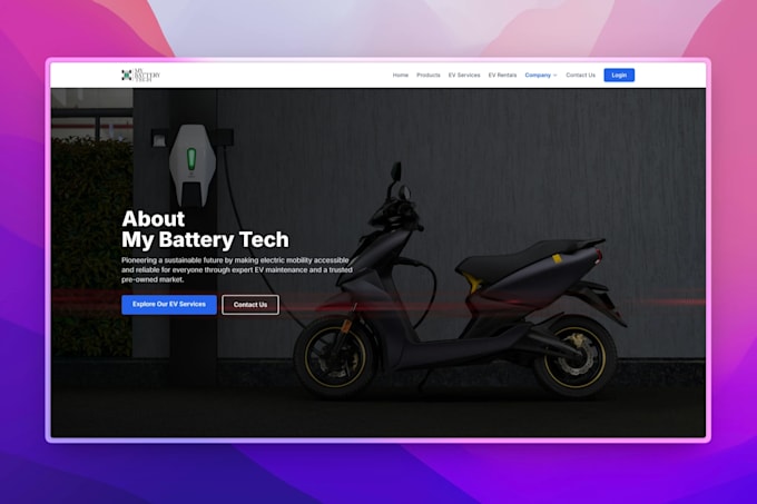 develop a custom website or web application