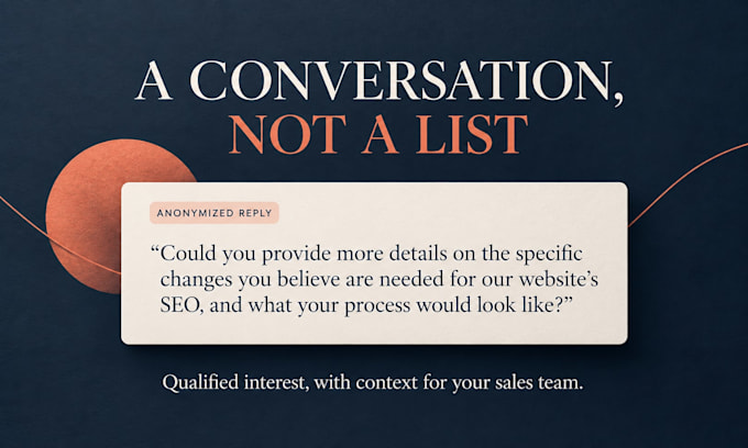 generate interested SEO leads for your agency
