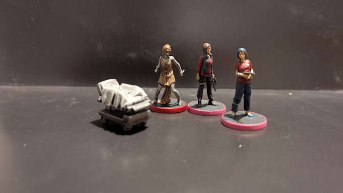 paint your board game miniatures, horror minis and tabletop figures