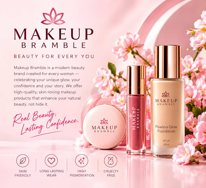create a professional ai generated visuals for your brand or product