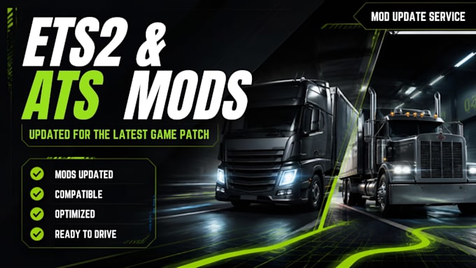 update ets2 ats mods for the latest game patch