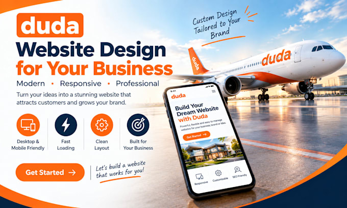 design a duda website or redesign your duda site