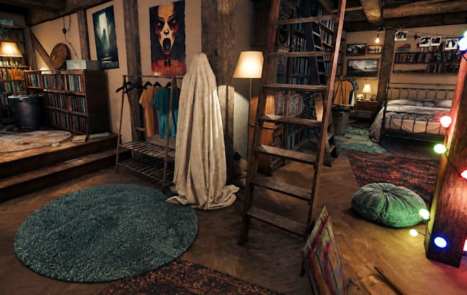 develop 3d action or horror game in unity with custom game play