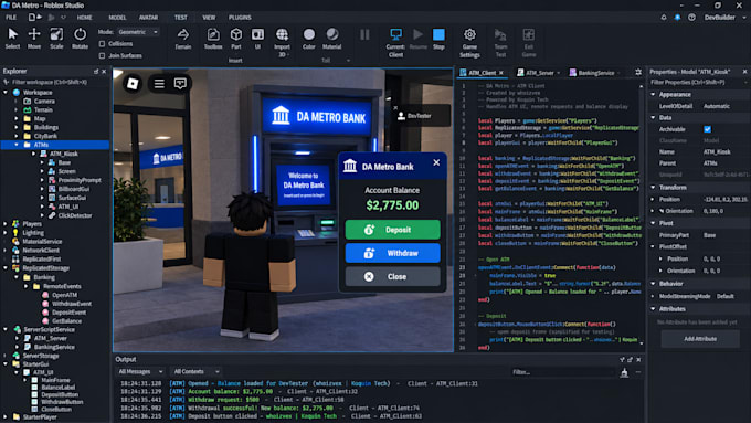 fix bugs and errors in your roblox studio scripts