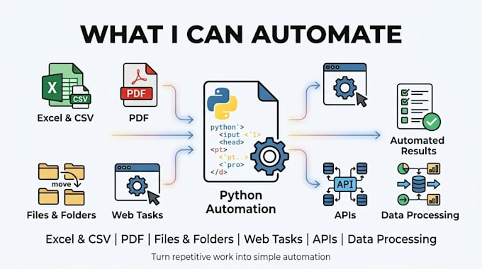 automate repetitive tasks with python scripts