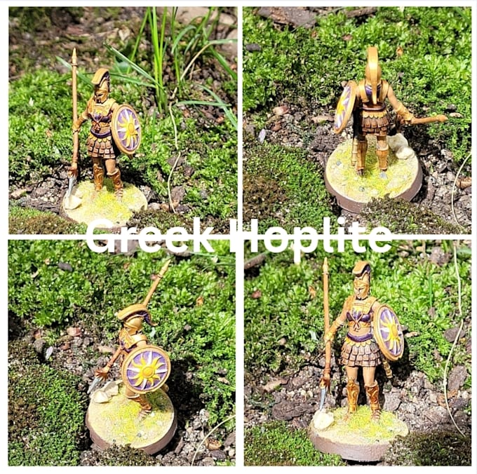 hand paint your miniature, figurine or 3d model