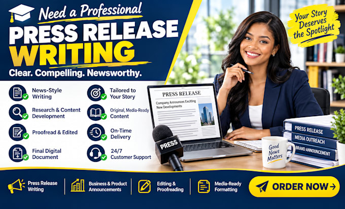 do press release writing and press release distribution in 24 hours US, UK