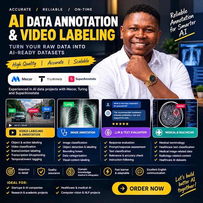 do ai data annotation and video labelling